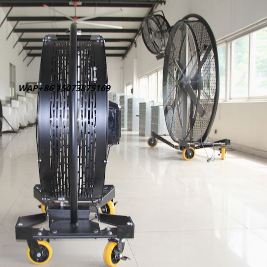 Exhaust Fan Industrial - 1,5m/5ft Elektrischer Oszillierender Standventilator Industrieller Standventilator