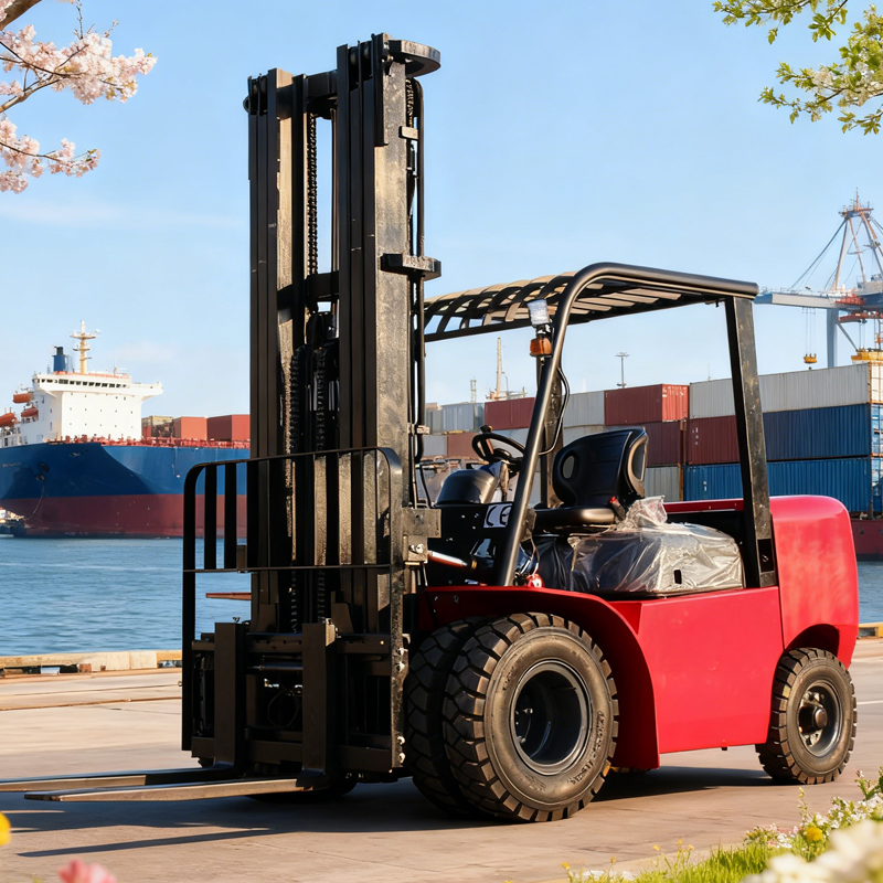 Heavy Equipment Lift - Schwerlast-Dieselstapler mit 8 Tonnen Tragkraft und