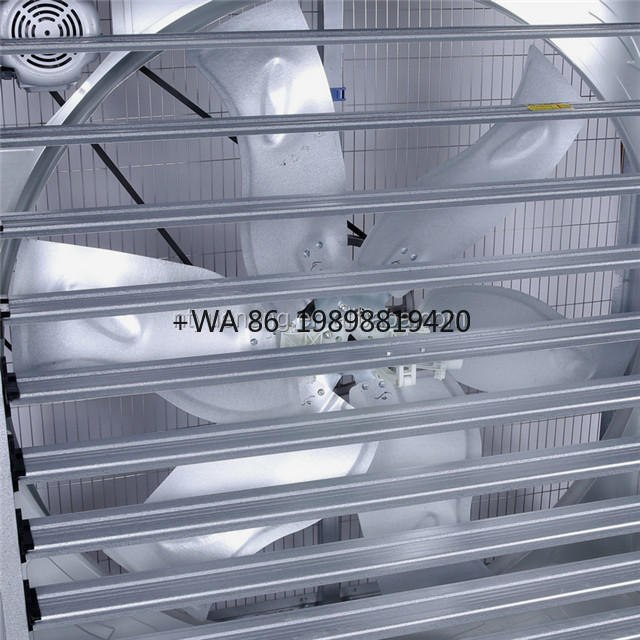 Exhaust Fan Industrial - Luftvolumen Push-Pull Industrie-Abluftventilator 1380 mm Edelstahl