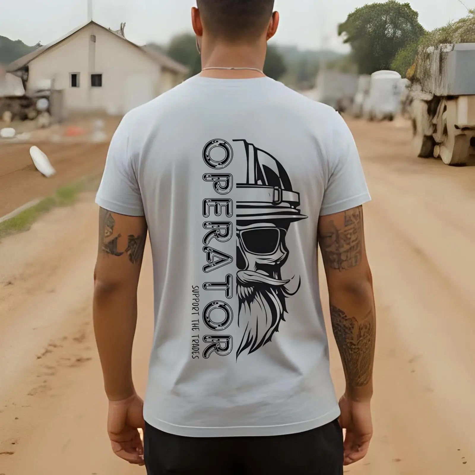 Heavy Equipment Washing - T-Shirt für Maschinenbediener, schwere Maschinen, Bauarbeiter,