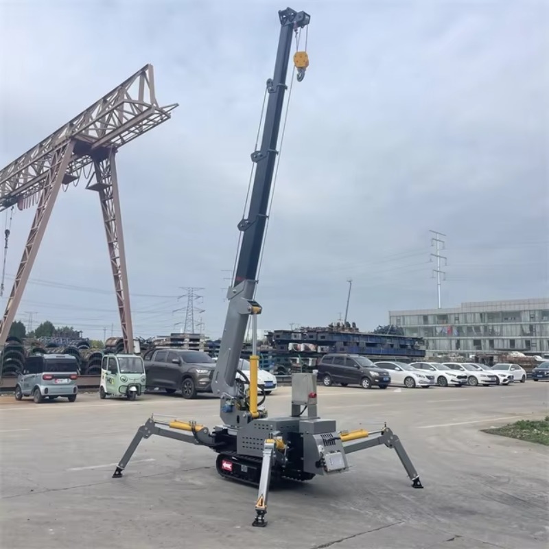 Kompakter Mini-Spinnenkran mit – Heavy Equipment Lift Bewertung und Preis
