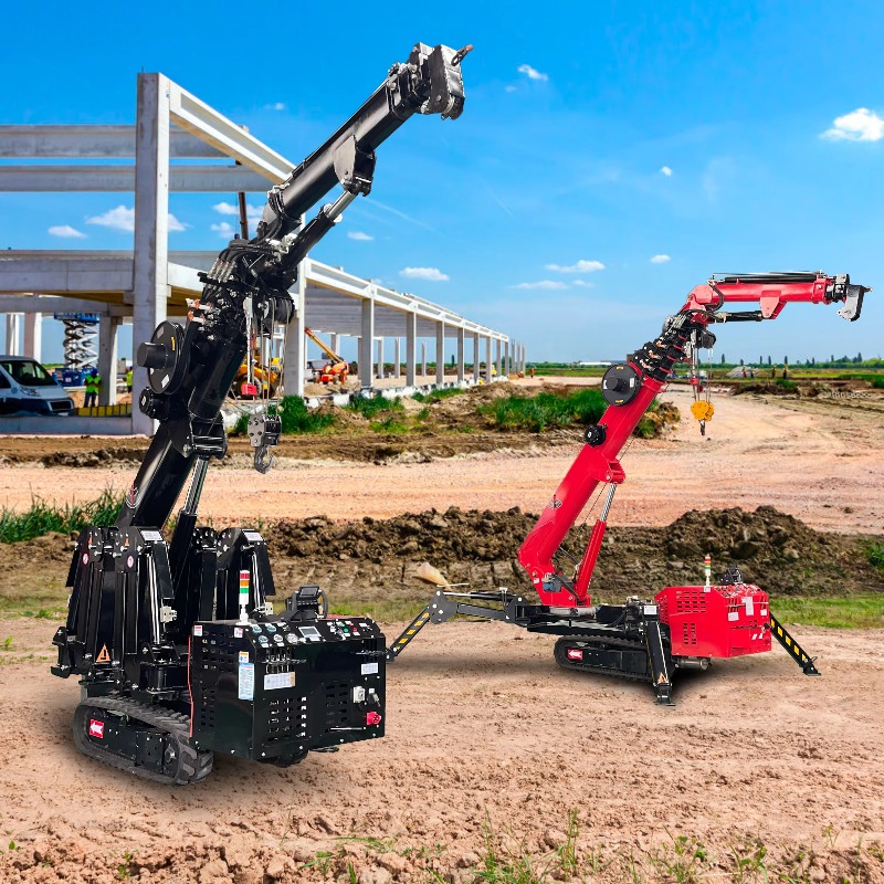 Kompakter Mini-Spinnenkran mit – Heavy Equipment Lift Bewertung und Preis