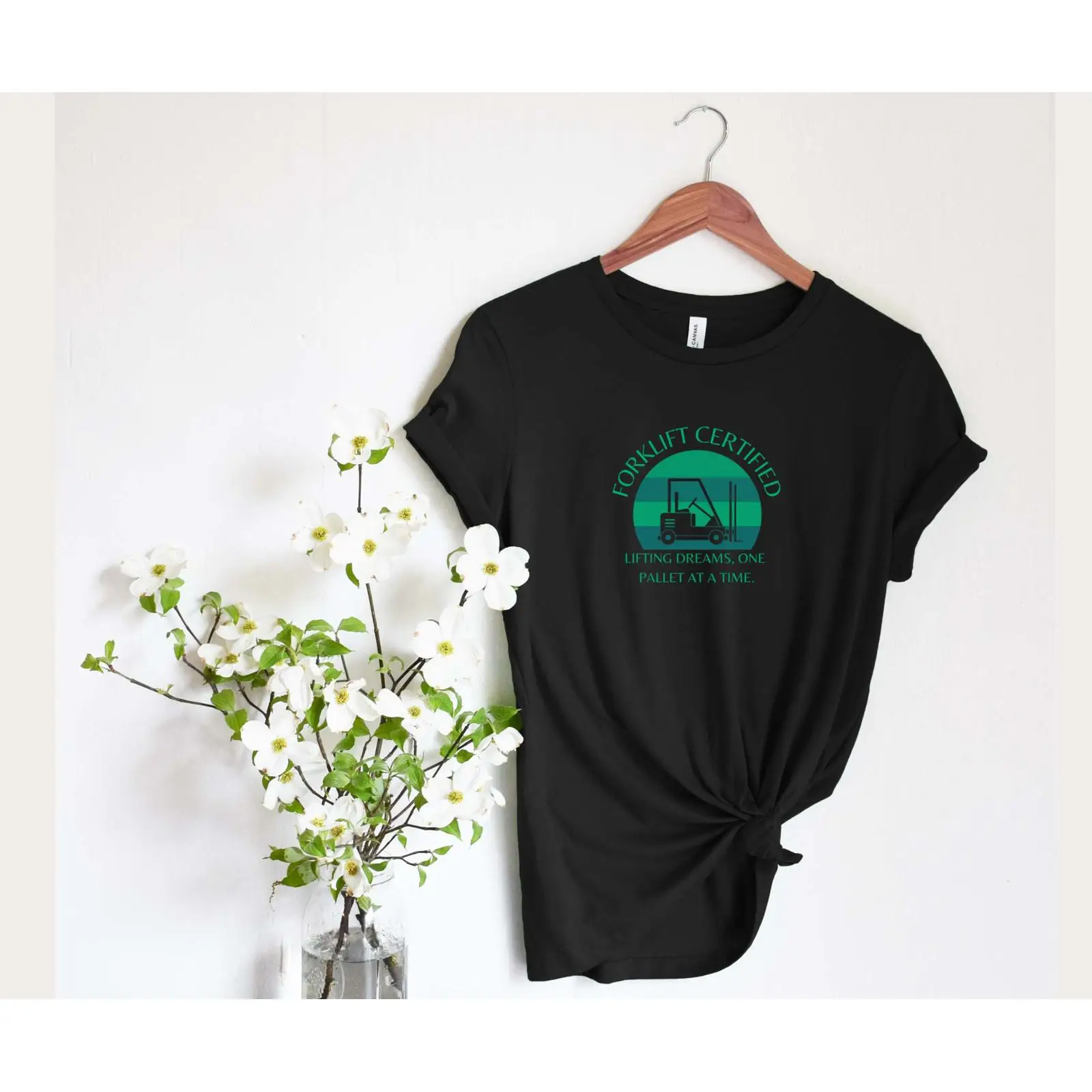 Lustiges T-Shirt mit Gabelstap – Heavy Equipment Washing Bewertung und Preis