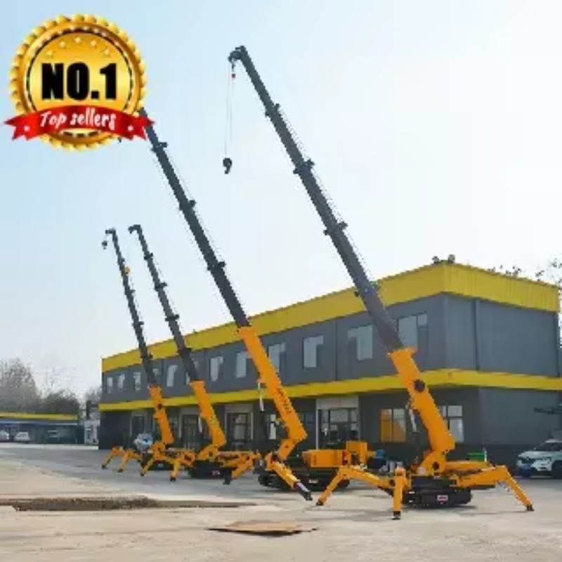8T Hydraulischer Spinnenkran S – Heavy Equipment Lift Bewertung und Preis