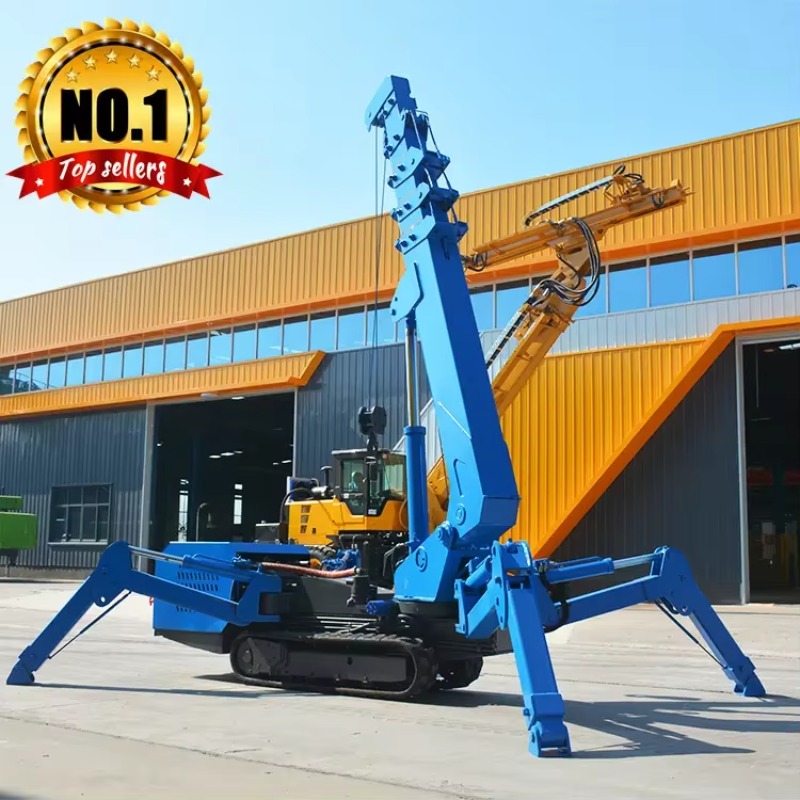 8T Hydraulischer Spinnenkran S – Heavy Equipment Lift Bewertung und Preis